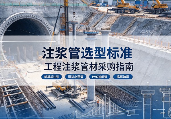 蕉岭注浆管选型标准